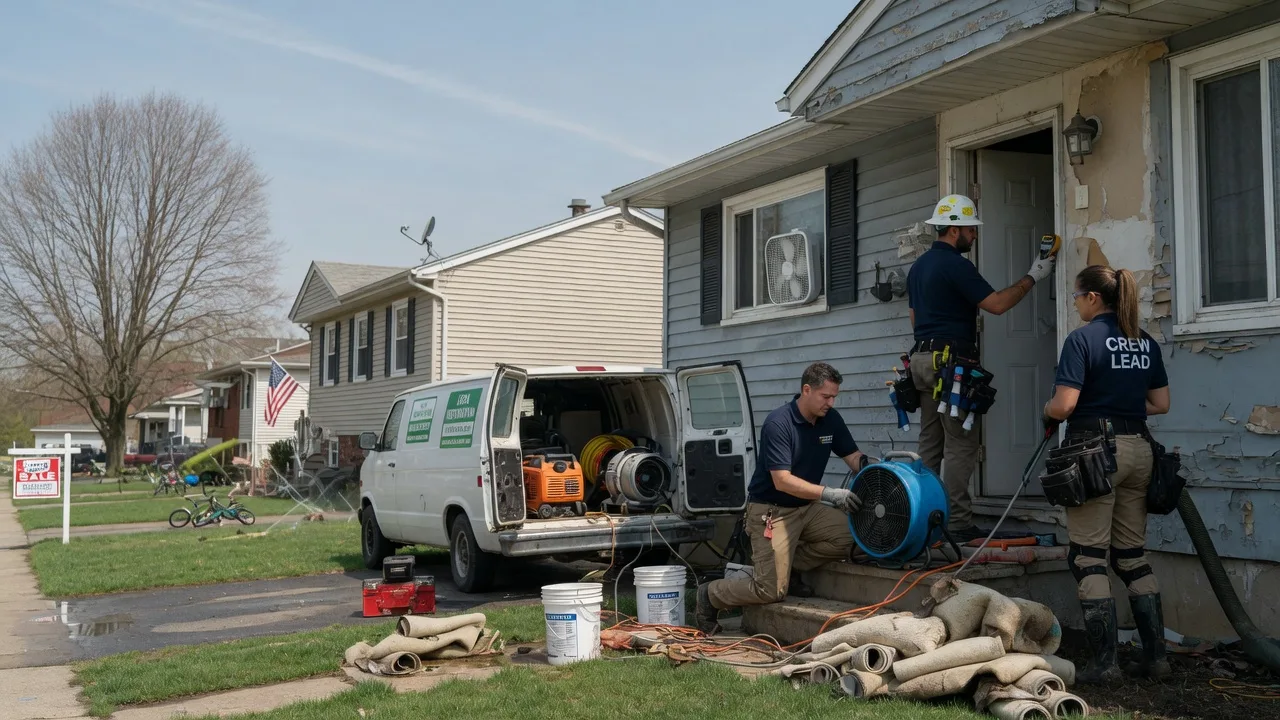 Flood Cleanup in Brookston, IN near me