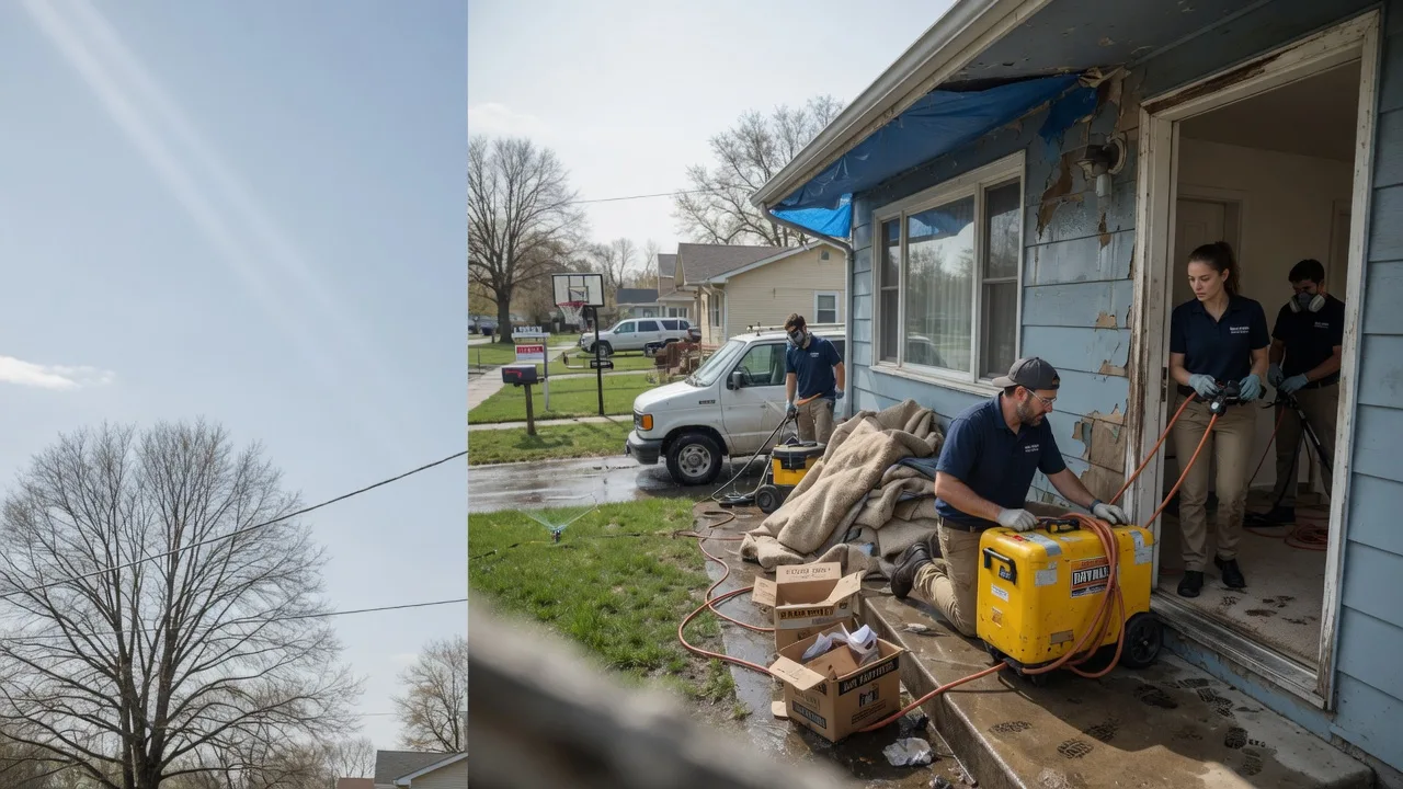 Basement Flood Cleanup in Brookston, IN near me